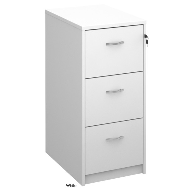 Maestro Lockable Wooden Filing Cabinet - 45KG Capacity Per Draw